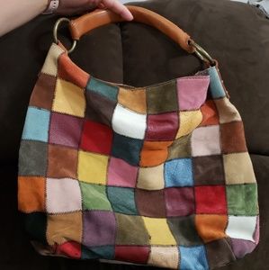 Lucky Brand Vintage Inspired Leather Purse
